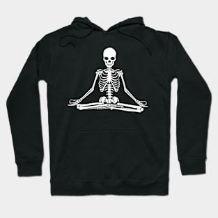 Meditating Skeleton Hoodie